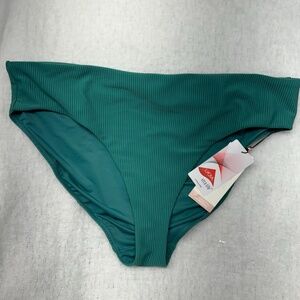 Calia Midrise Rib Bottom Exotic Emerald XL NWT